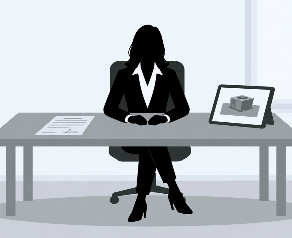 Professional Woman at Office Desk (1)