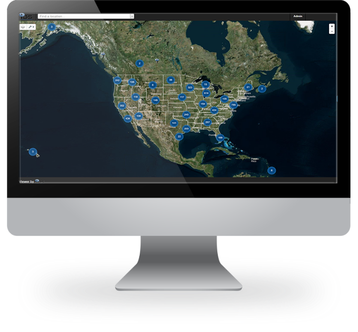 ids-locations-north-america-map-on-monitor