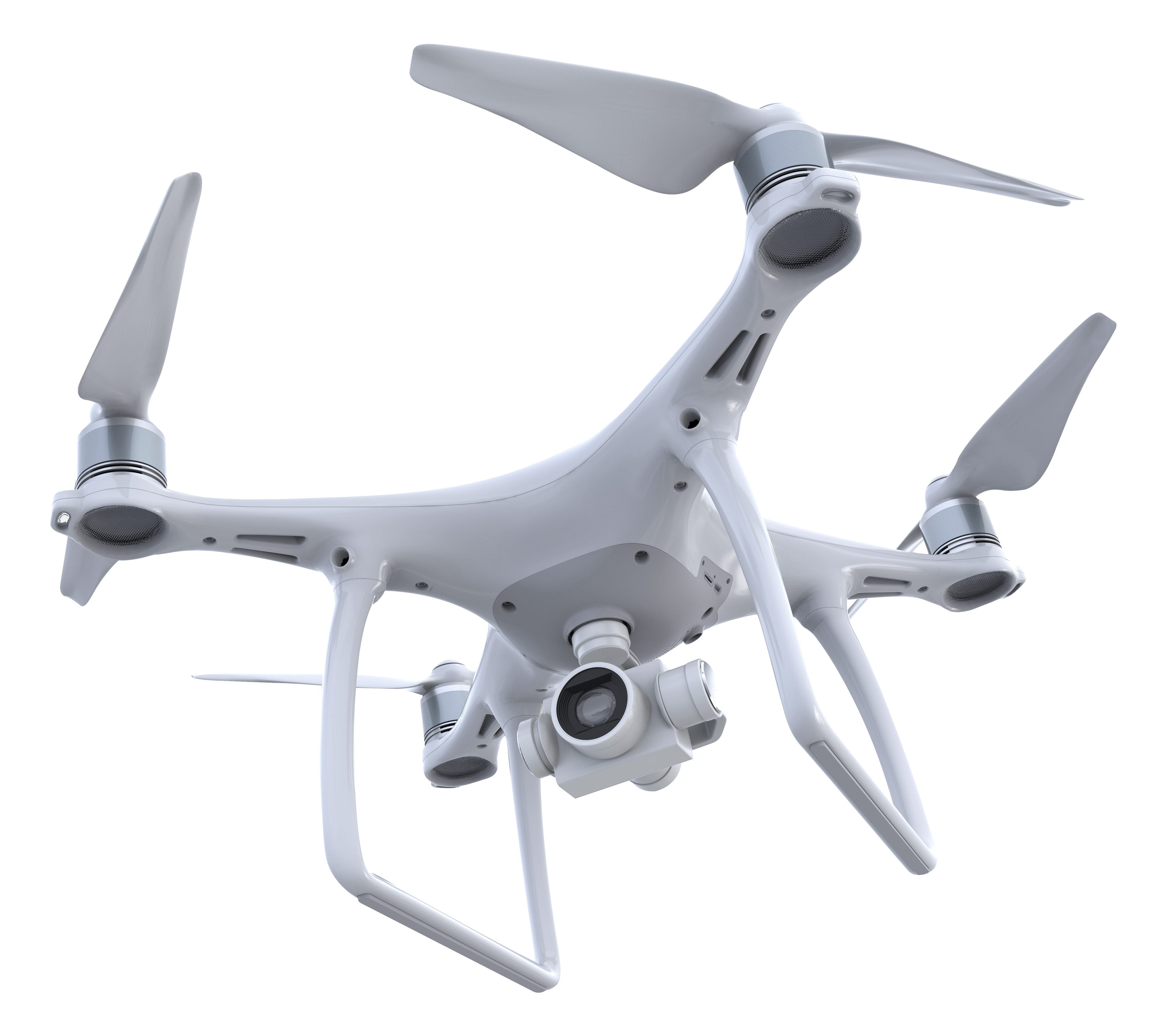 White drone
